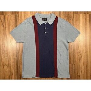 BEAMS Japan Knit Polo Shirt Japanese Designer Streetwear Men's XL